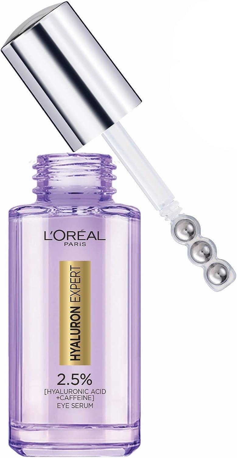 L'Oréal Paris Hyaluron Expert Eye Serum With 2.5% Hyaluronic Acid, Caffeine and Niacinamide - 20ml