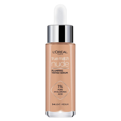 L'Oreal Paris True Match Nude Plumping Tinted Serum Foundation