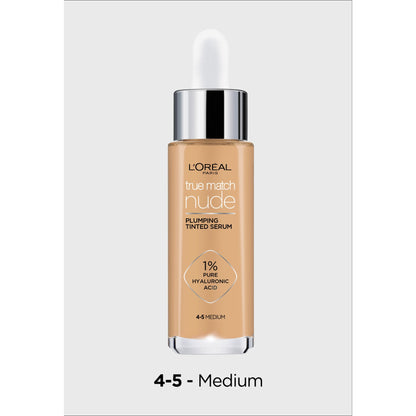 L'Oreal Paris True Match Nude Plumping Tinted Serum Foundation