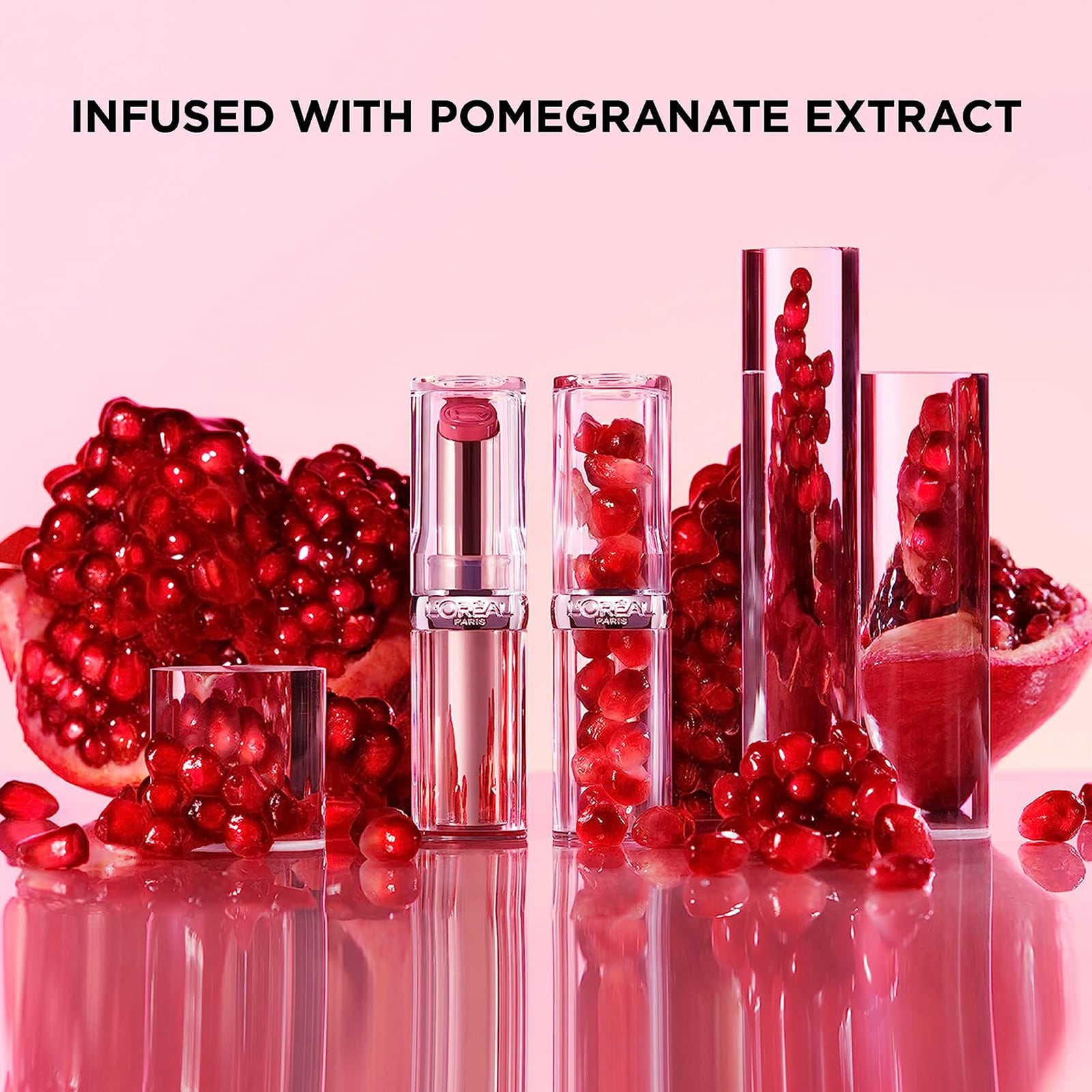Glow Paradise Hydrating Balm-in-Lipstick 906 Blush Fantasy 3.8g Blush Fantasy|3.8g