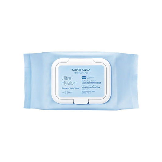 Super Aqua Ultra Hyalron Cleansing Water Wipes 30pcs 30pcs