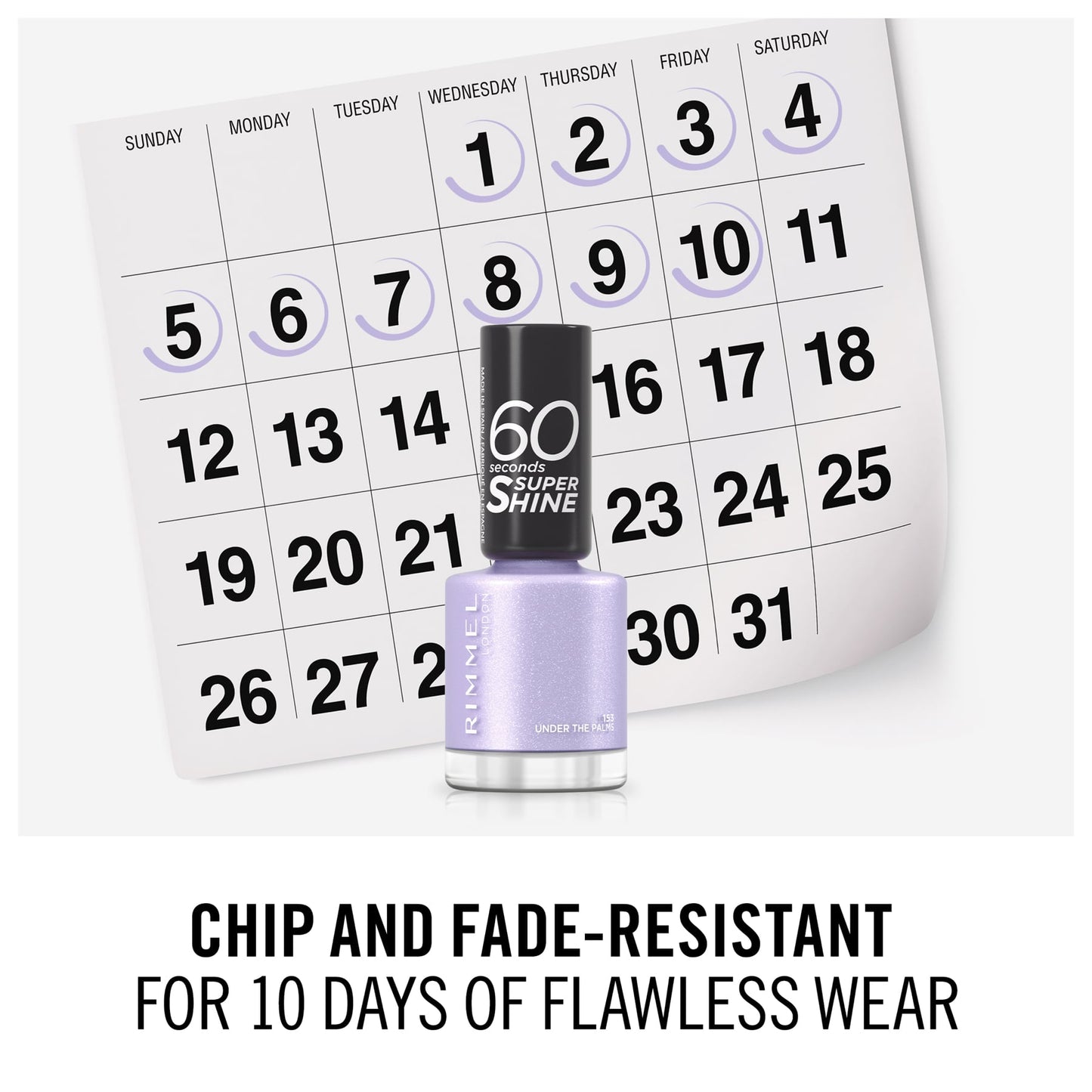Rimmel 60 Seconds Super Shine Nail Polish 8ml