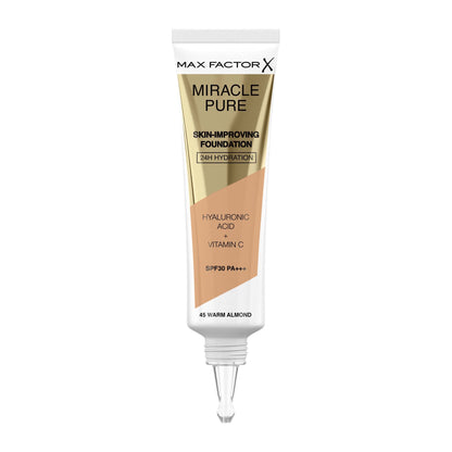 Miracle Pure Skin-Improving Foundation 30ml 45 Warm Almond|30ml