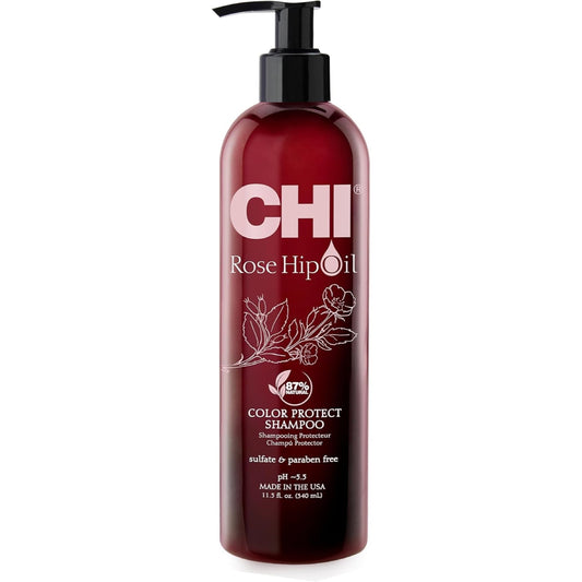 CHI Rose Hip Oil Color Nurture Protecting Shampoo 340ml