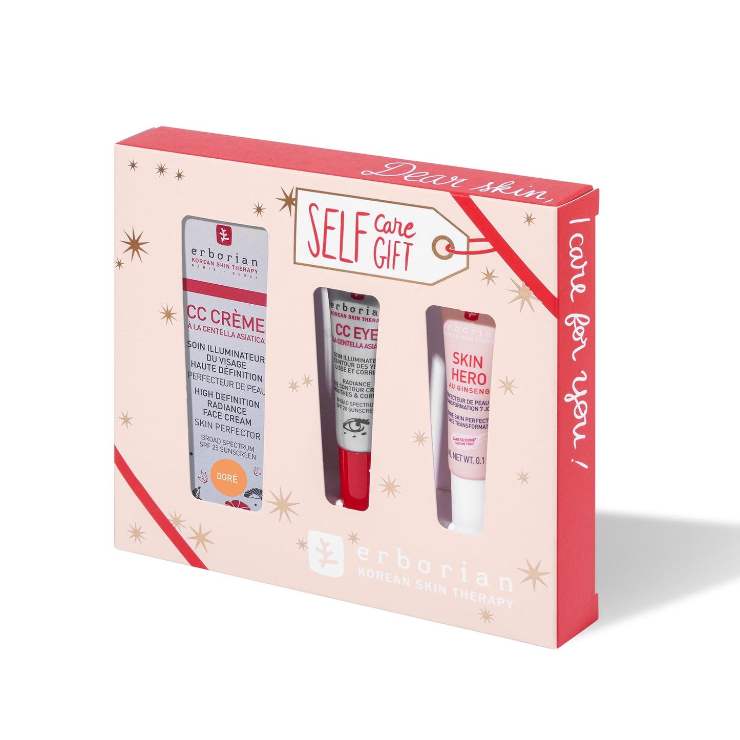 Erborian Self Care Gift Kit Dore|15ml + 3ml + 5ml
