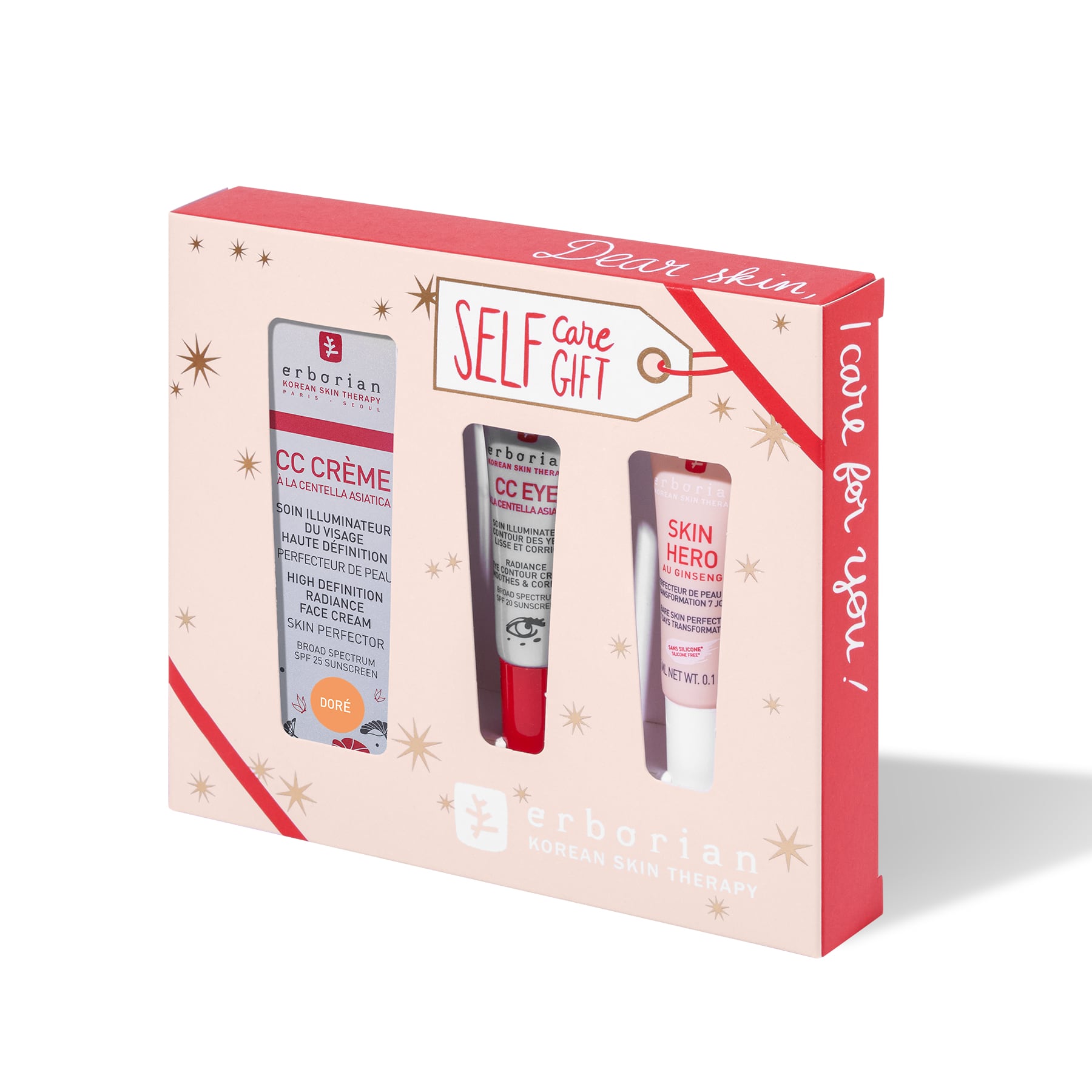 Erborian Self Care Gift Kit Dore|15ml + 3ml + 5ml