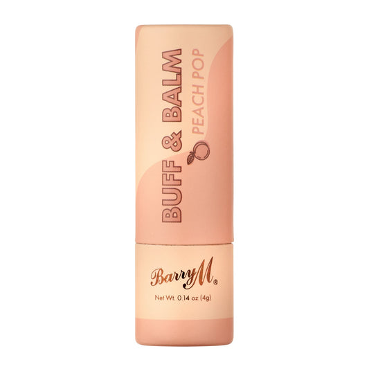 Buff & Balm Lip Balm 4g Peach Pop|4g