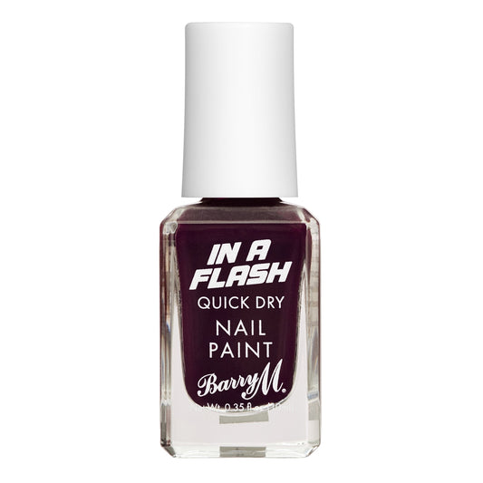 In A Flash Quick Dry Nail Paint 10ml Power Purple|10ml