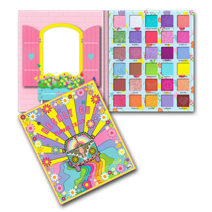 Flower Child 30 Pressed Pigment & Shadows Palette - 30 shades Freshly Cut|30g