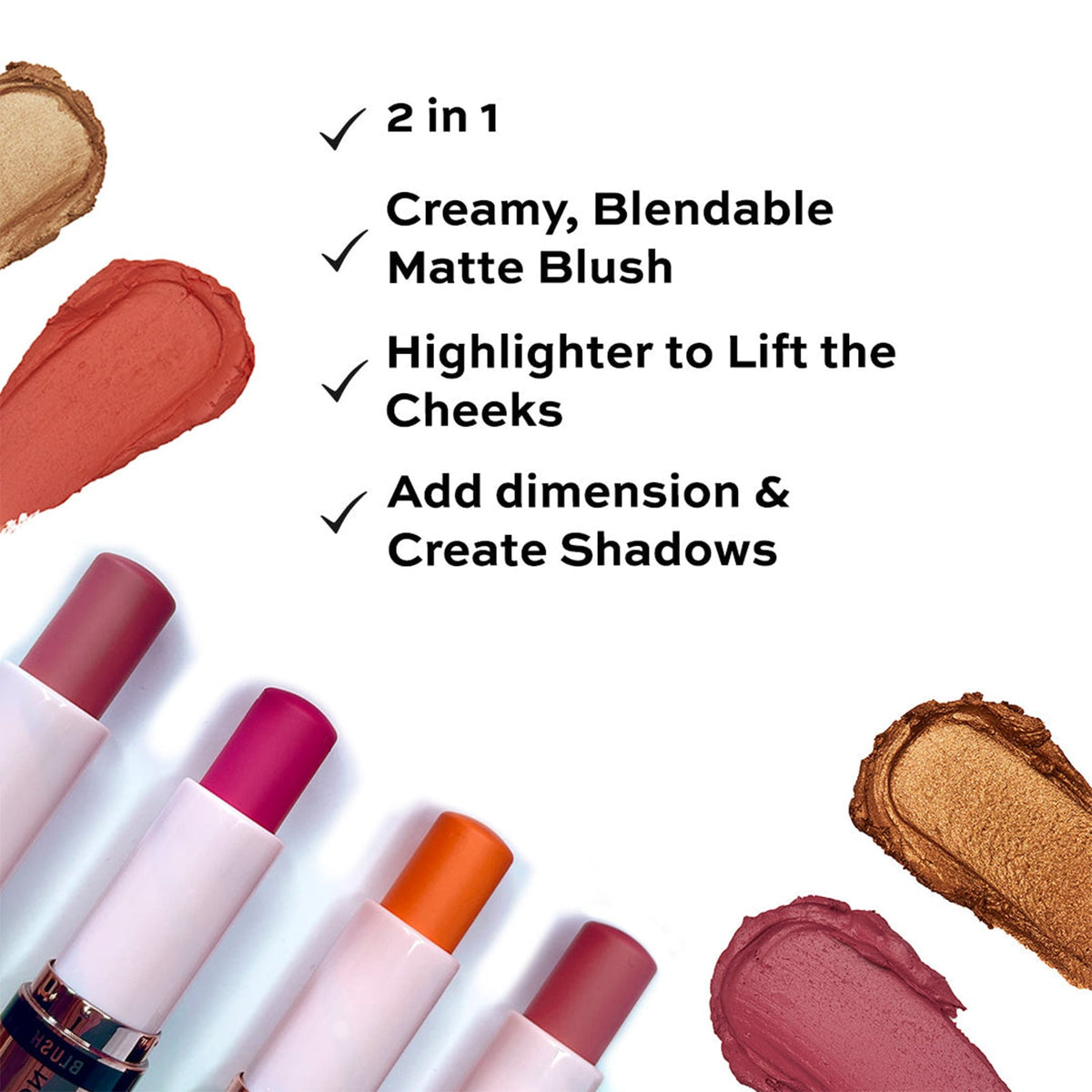 Revolution Blush & Highlight Stick