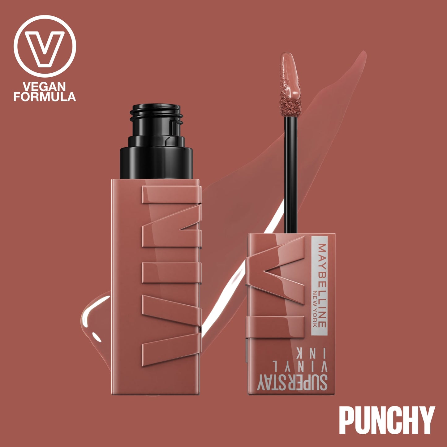 Super Stay Vinyl Ink Nudes Gloss Lipstick