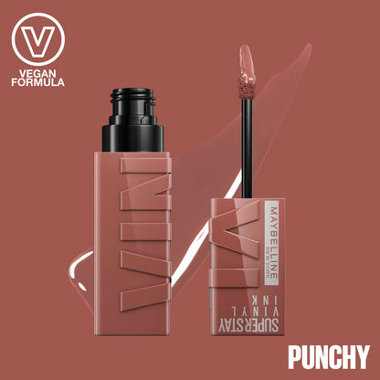 Super Stay Vinyl Ink Nudes Gloss Lipstick