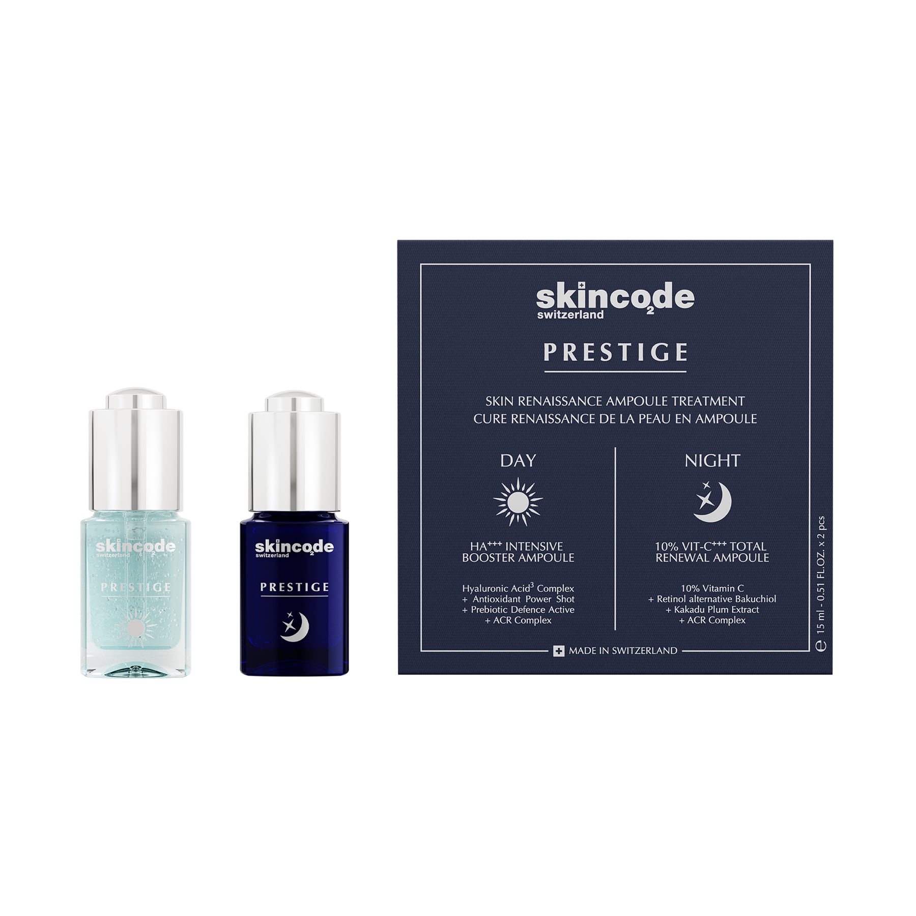Skincode  Skin Renaissance Ampoule Treatment  15ml x 2 15ml x 2
