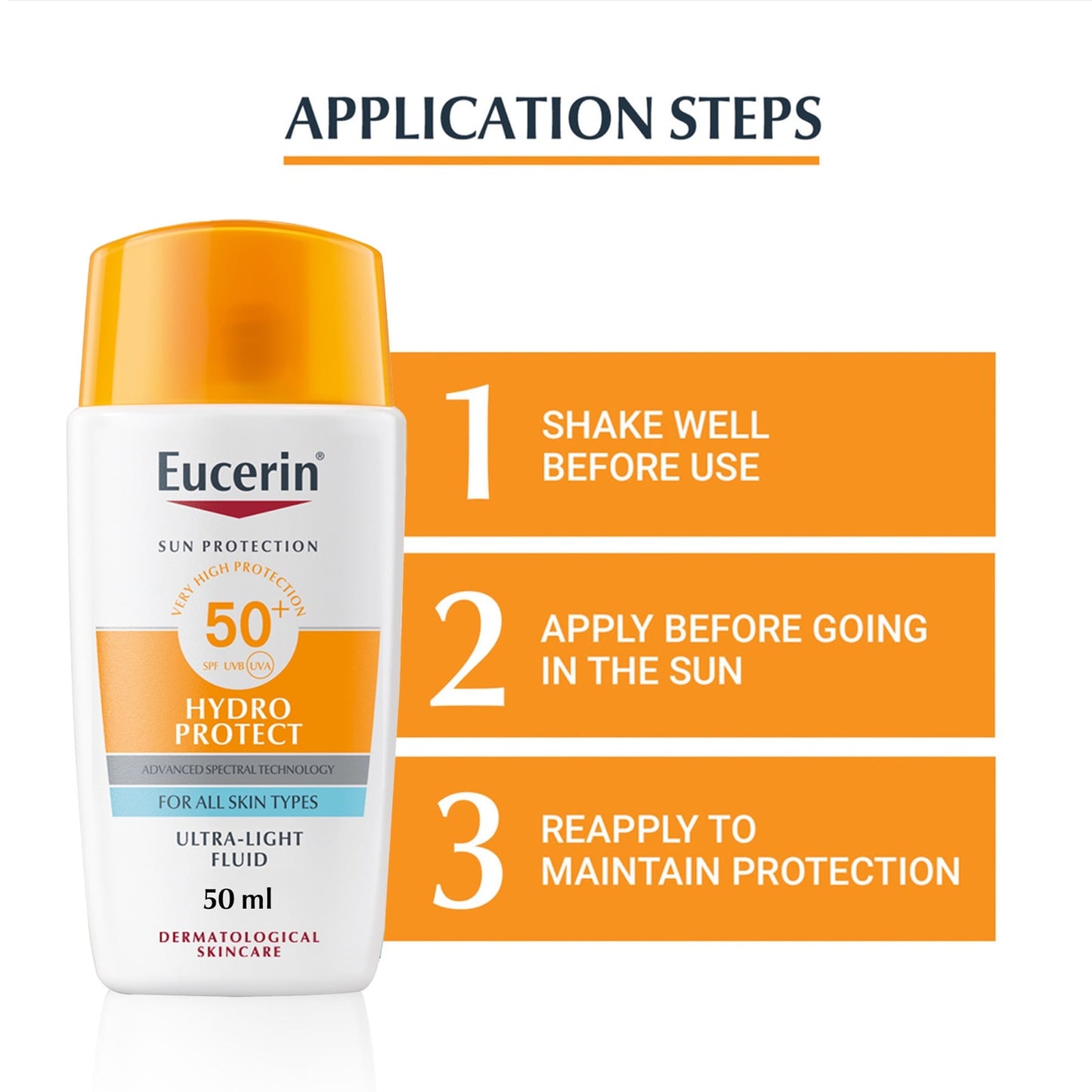 Eucerin Pigment Control Sunscreen Face Fluid With Thiamidol Spf50+, 50ml