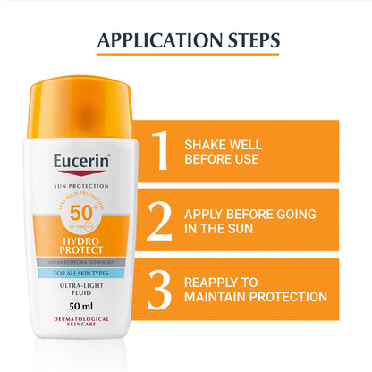Eucerin Pigment Control Sunscreen Face Fluid With Thiamidol Spf50+, 50ml