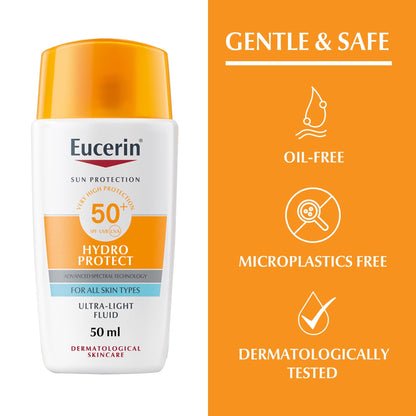 Eucerin Pigment Control Sunscreen Face Fluid With Thiamidol Spf50+, 50ml