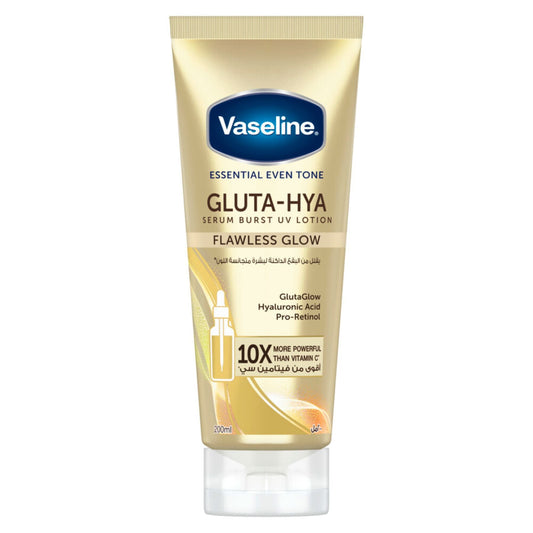 Essential Even Tone Flawless Glow Gluta-Hya Serum Burst Body Lotion 200ml 200ml