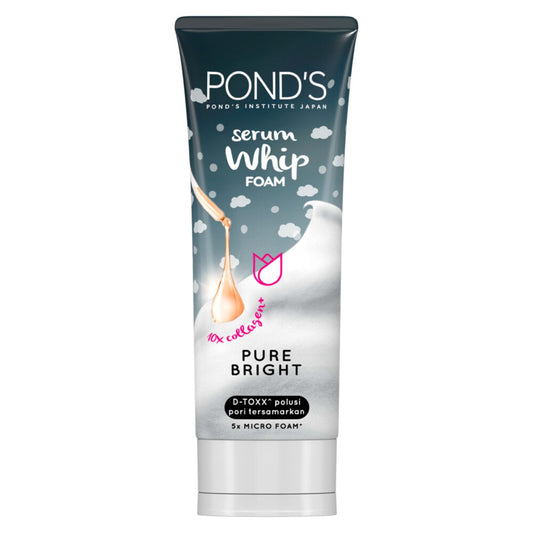 Pure Bright Serum Whip Facial Foam Cleanser 100g 100g