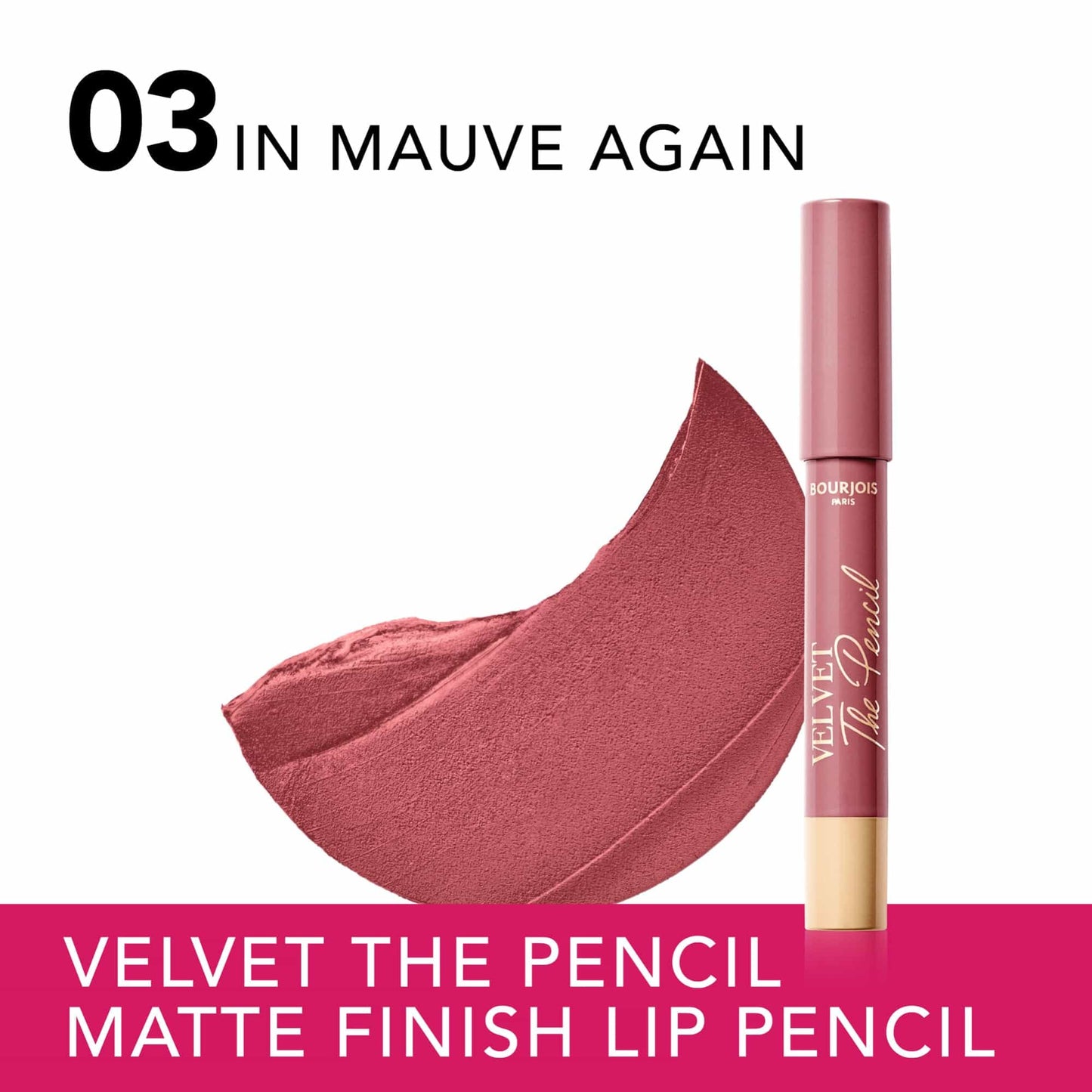 Bourjois Velvet The Pencil Matte Finish Lipliner 1.8g