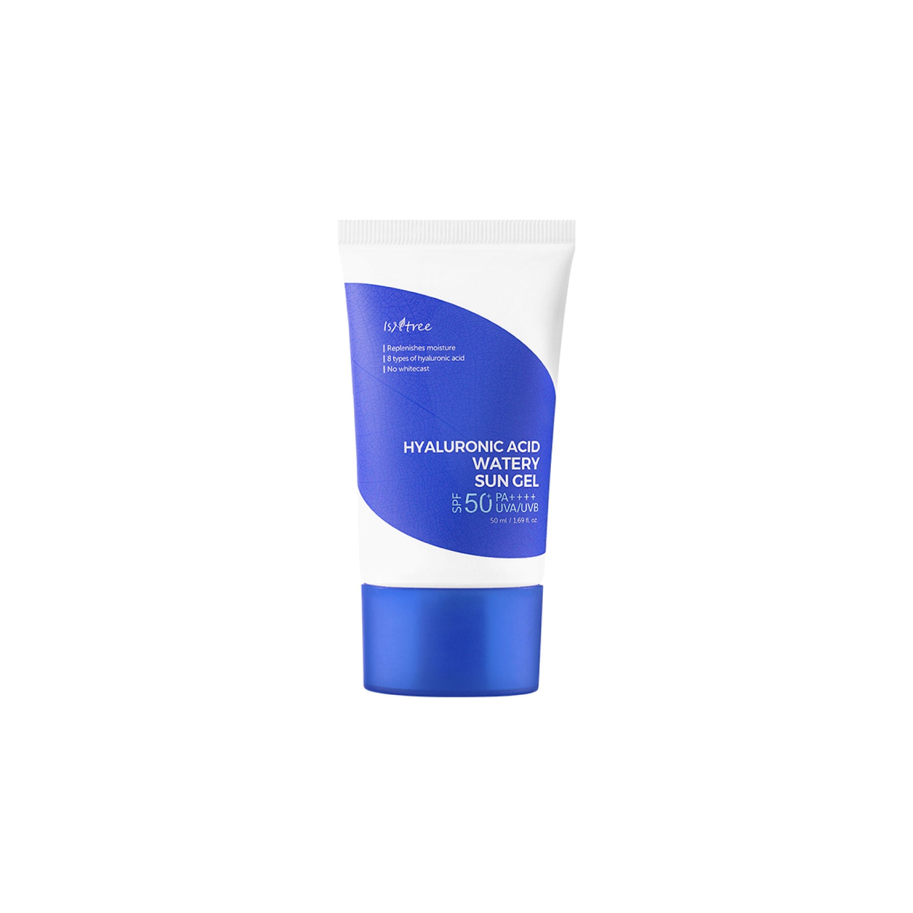 Isntree Hyaluronic Acid Watery Sun Gel SPF50+ PA++++ 50ml front packshot
