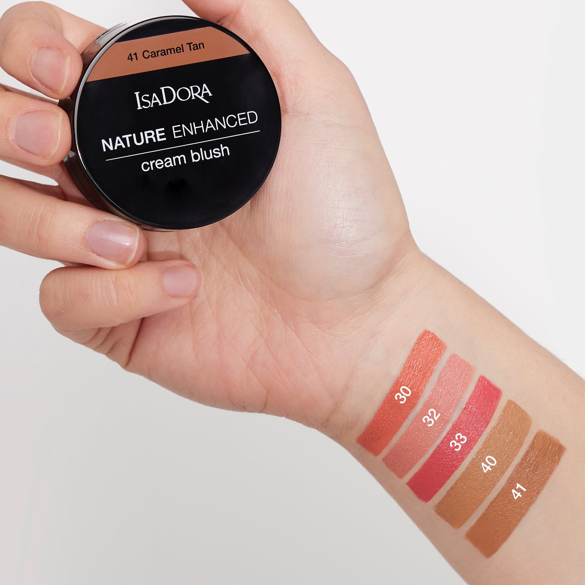 Isadora Nature Enhanced Cream Blush 3g Caramel Tan|3g