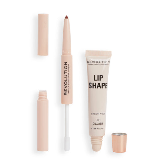 Lip Shape Kit Brown Nude