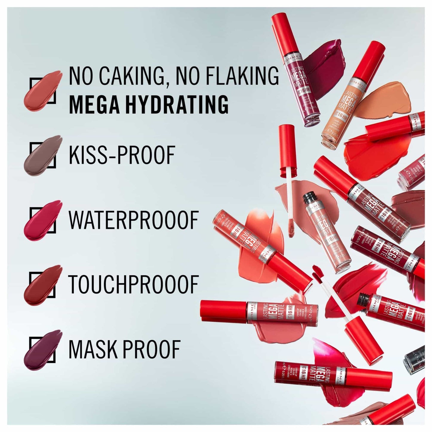 Rimmel Lasting Mega Matte Liquid Lip Colour 7.4ml