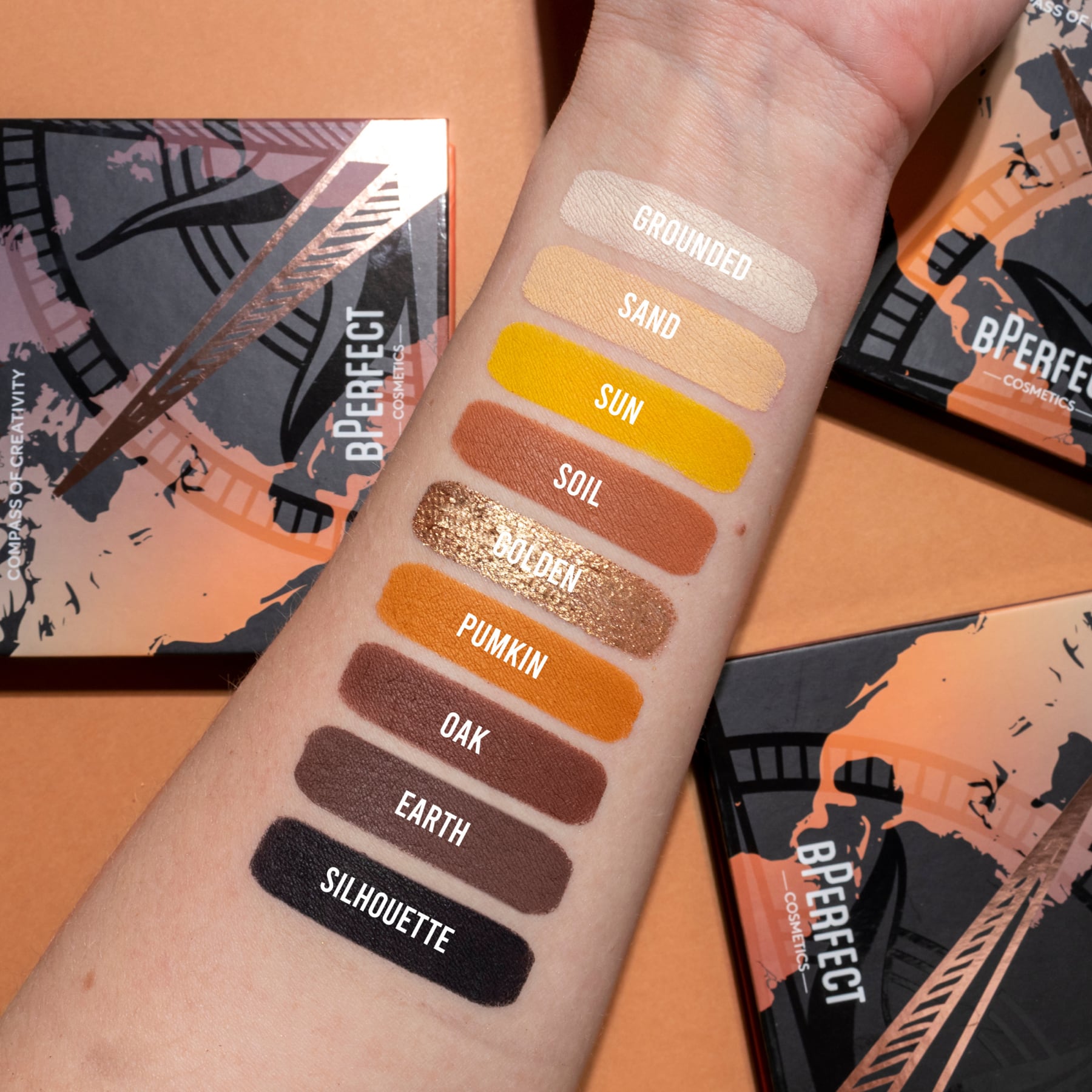 Compass of Creativity Eyeshadow Palette - 9 shades North Nudes|110g
