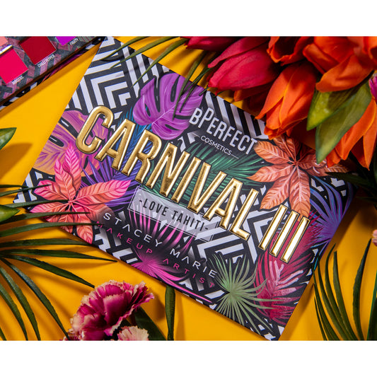Bperfect x  Stacey Marie Carnival III Eyeshadow Palette Love Tahiti - 40 shades Love Tahiti Palette|338g