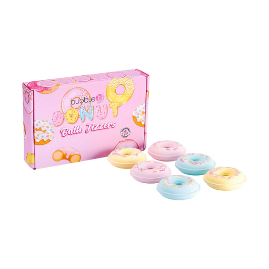 Donut Bath Fizzers 6pcs 6 x 58g