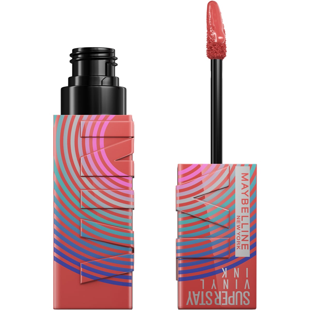 Maybelline Superstay Vinyl Ink Lipstick Music Collection Limited Edition Peachy