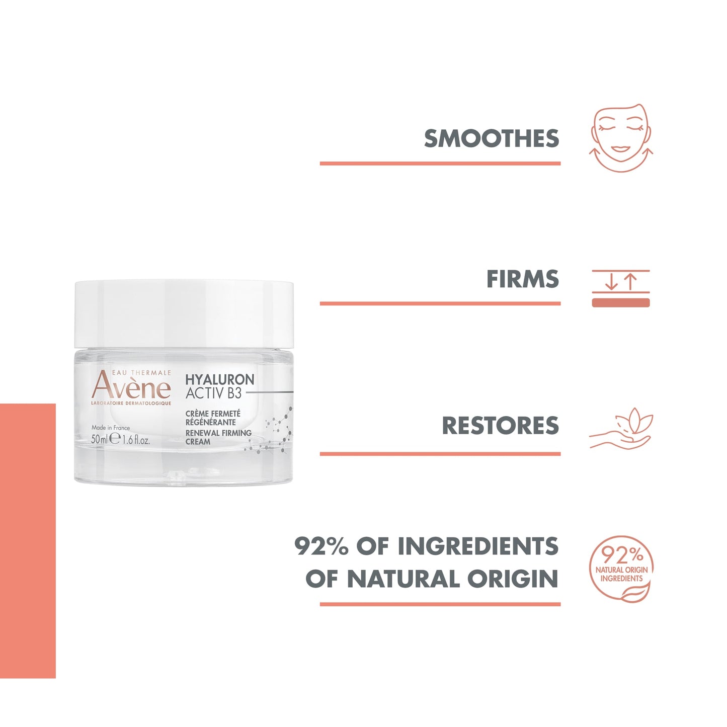 Avene Hyaluron Activ B3 Cellular Renewal Cream 50ml