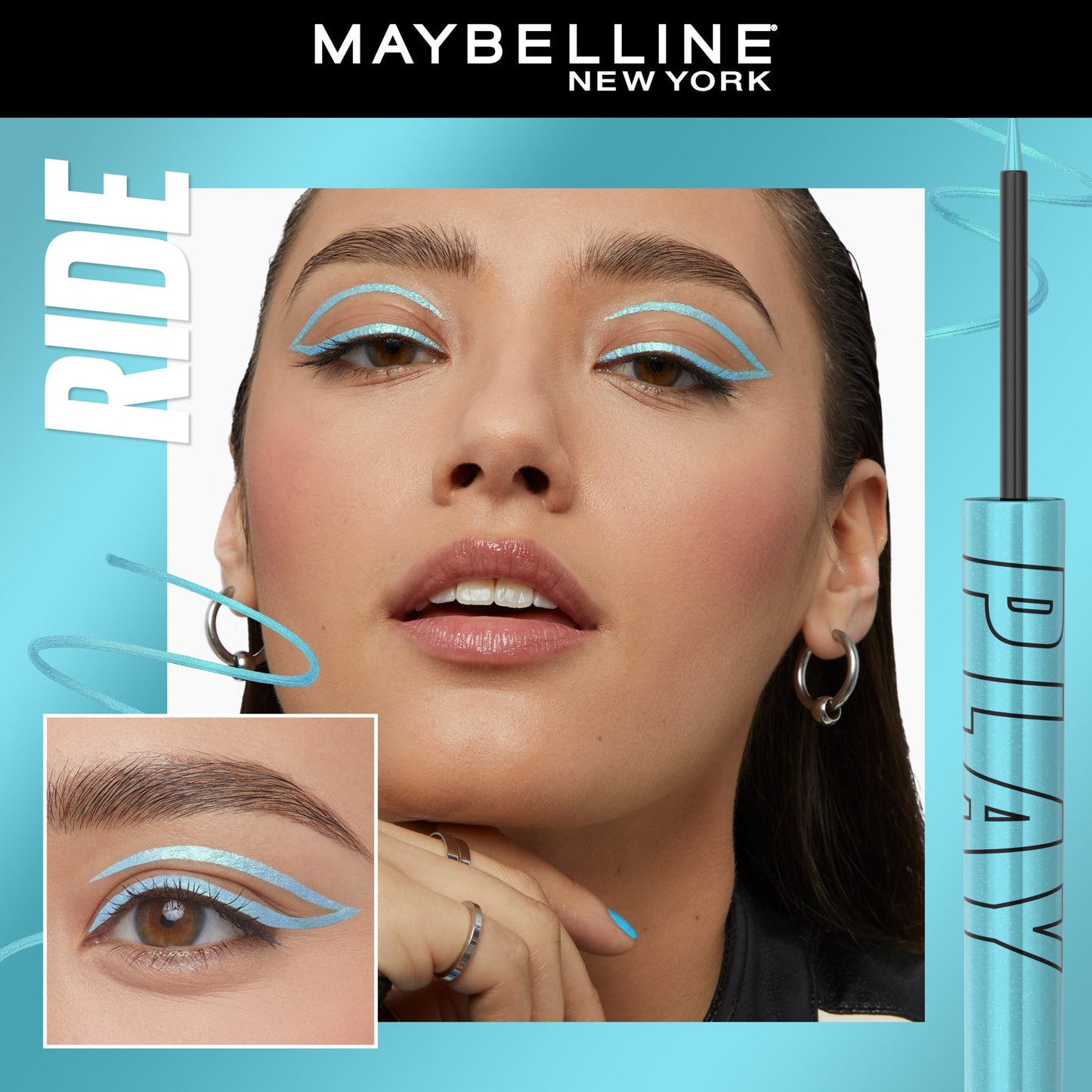 Maybelline Tattoo Liner Play Waterproof Liquid Eyeliner Ride