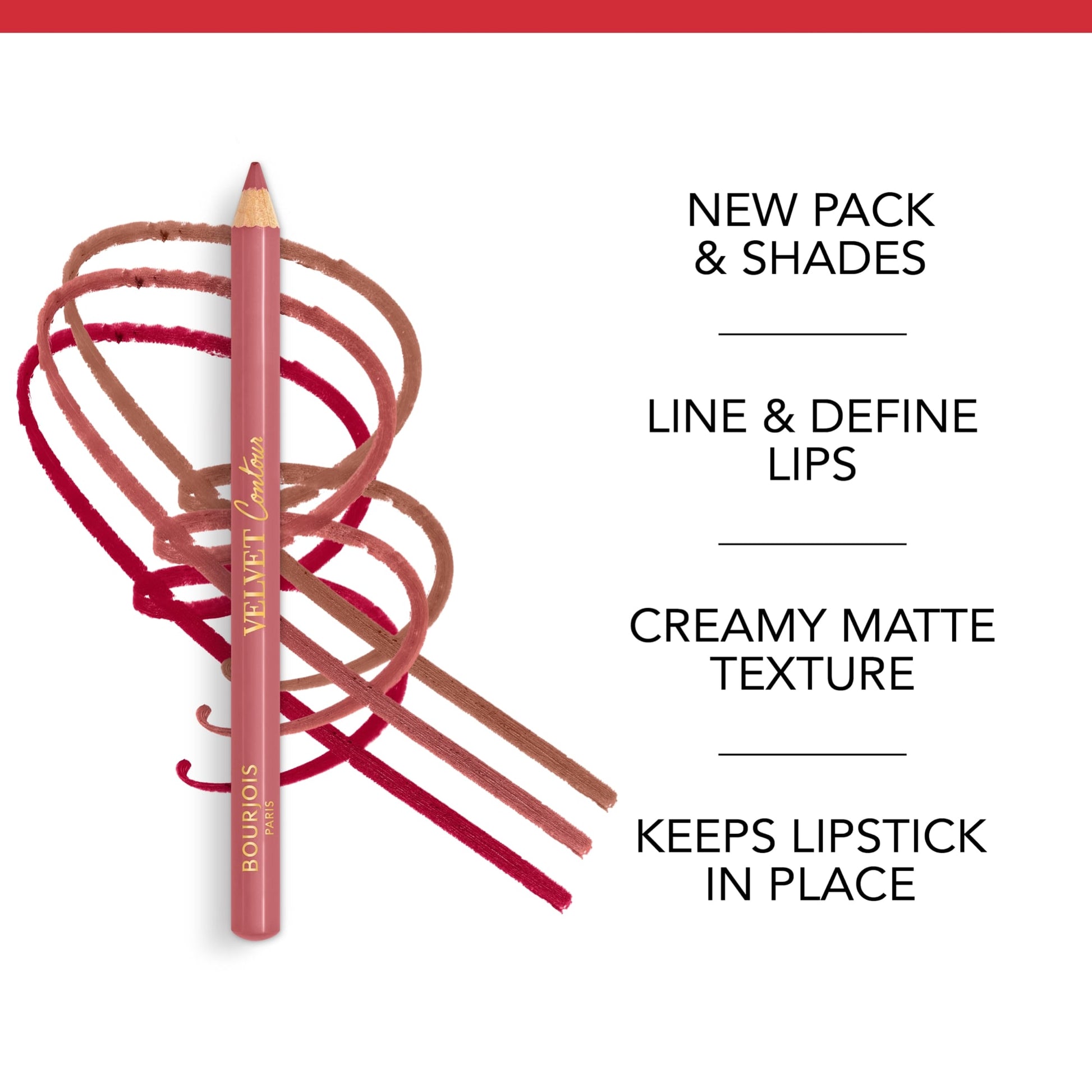 Bourjois Levres Contour Edition Lipliner 1.14g 33 Rose Water|4g
