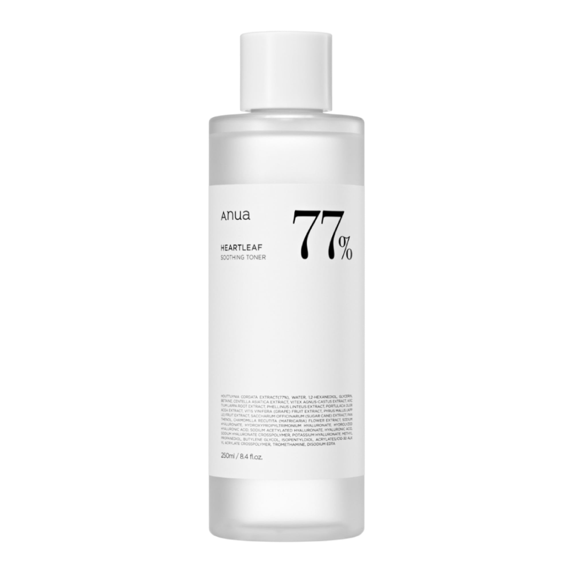 Anua Heartleaf 77% Soothing Toner 250ml front product image