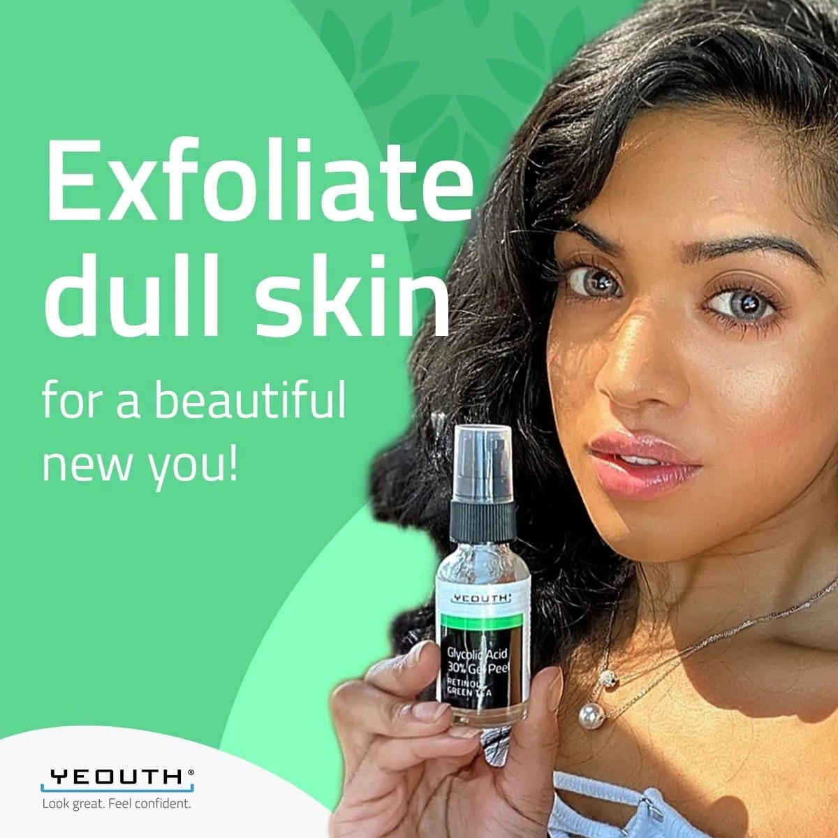 Yeouth 30% Glycolic Acid Gel Peel 1oz