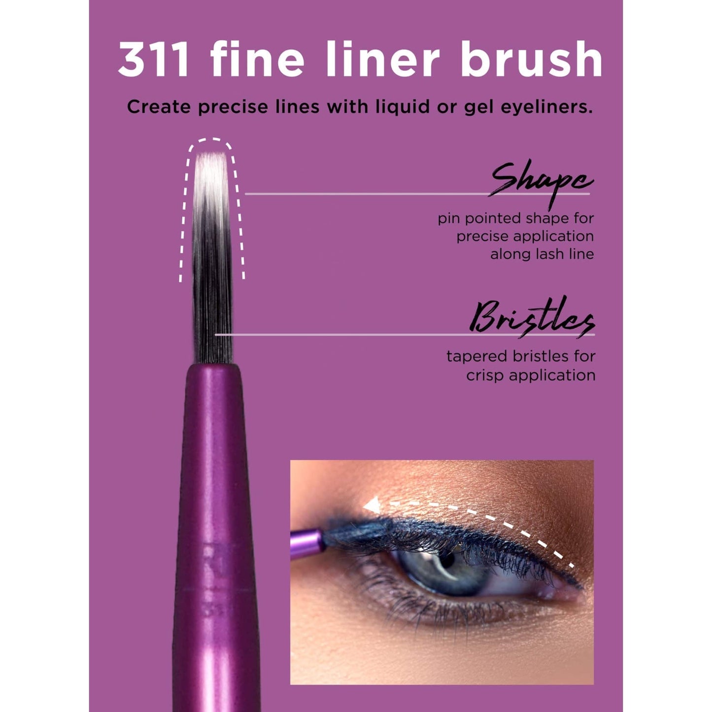 Real Techniques Everyday Eye Essentials Makeup Brush Kit 8pc