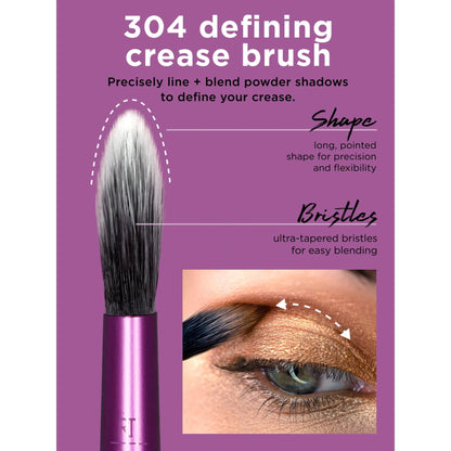 Real Techniques Everyday Eye Essentials Makeup Brush Kit 8pc