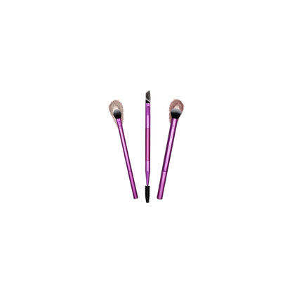 مجموعة فرش مكياج Real Techniques Eye Shade &amp; Blend، مكونة من 3 قطع