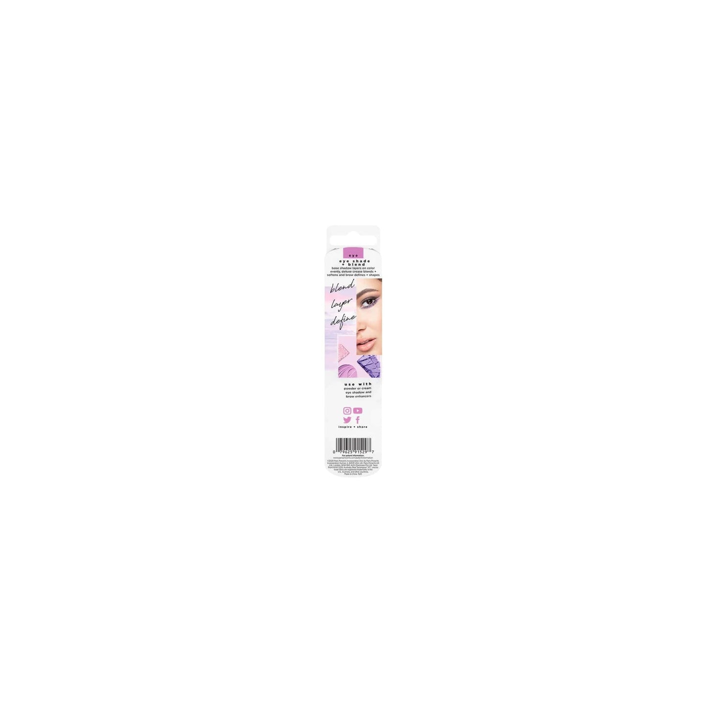 مجموعة فرش مكياج Real Techniques Eye Shade &amp; Blend، مكونة من 3 قطع