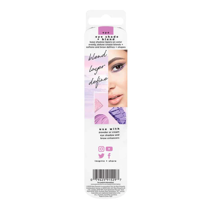 Real Techniques Eye Shade & Blend Makeup Brush Trio, 3 Piece Set