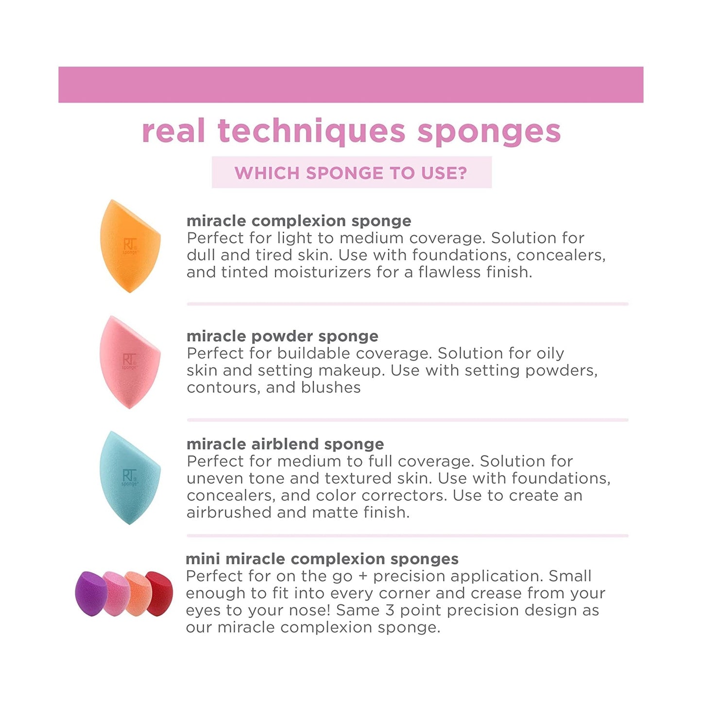 Real Techniques Miracle Powder Sponge