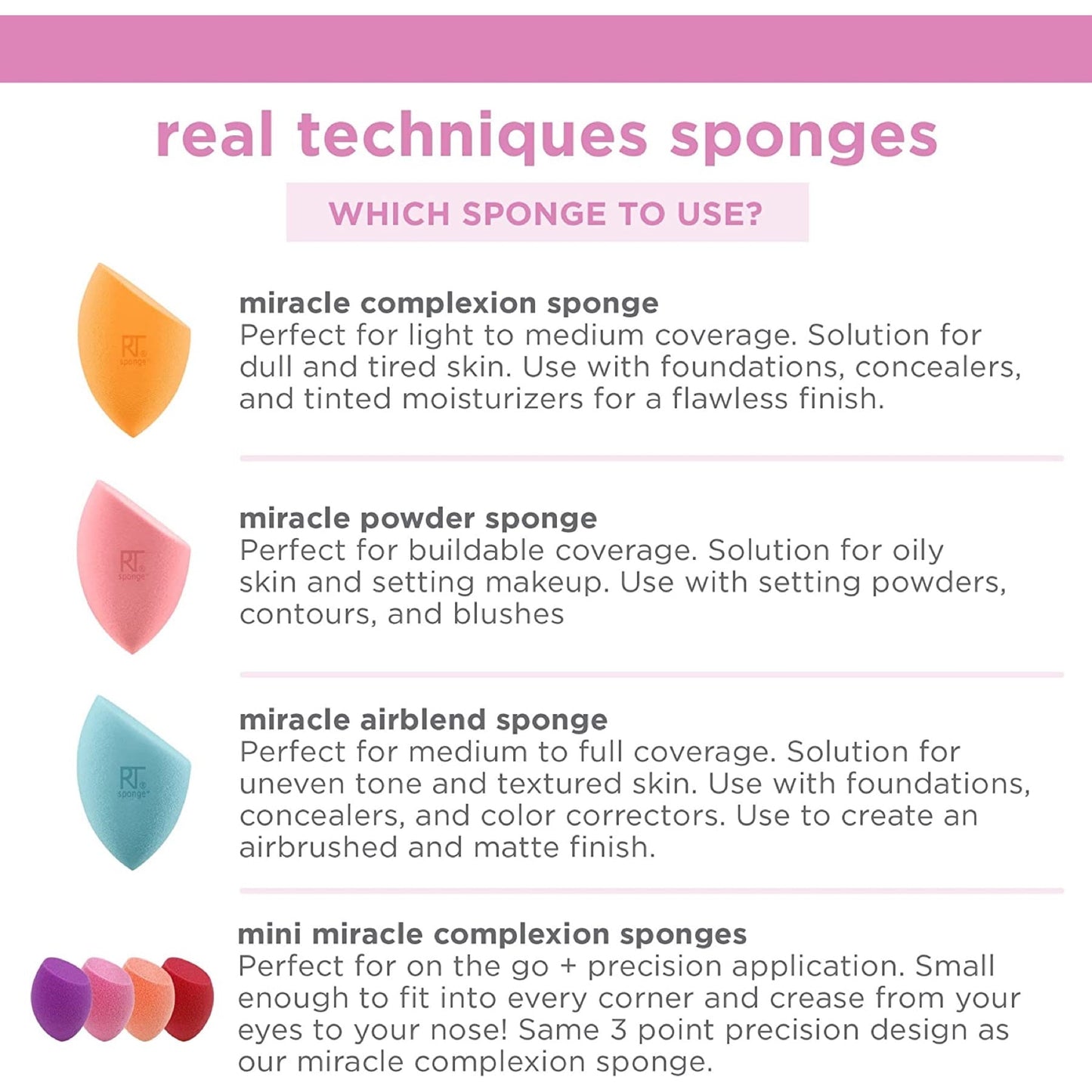 Real Techniques Miracle Powder Sponge